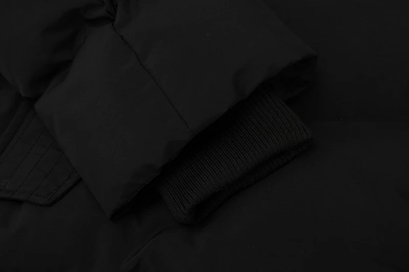 [] Bandage Split Big Size Cotton-padded Coat Long Sleeve Loose Fit Women Parkas Fashion Tide New Autumn Winter 1M039