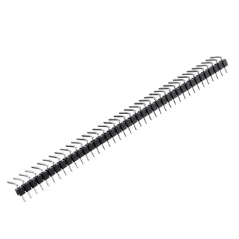 

1*40P Curved Needle Tin Plated Single Curved Needle 2.54MM Pin Connector