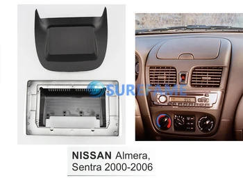 

10.1 inch Car Fascia Radio Panel for 2000-2006 NISSAN SENTRA , ALMERA Dash Kit Facia Console Bezel Adapter 10.1inch Plate Trim
