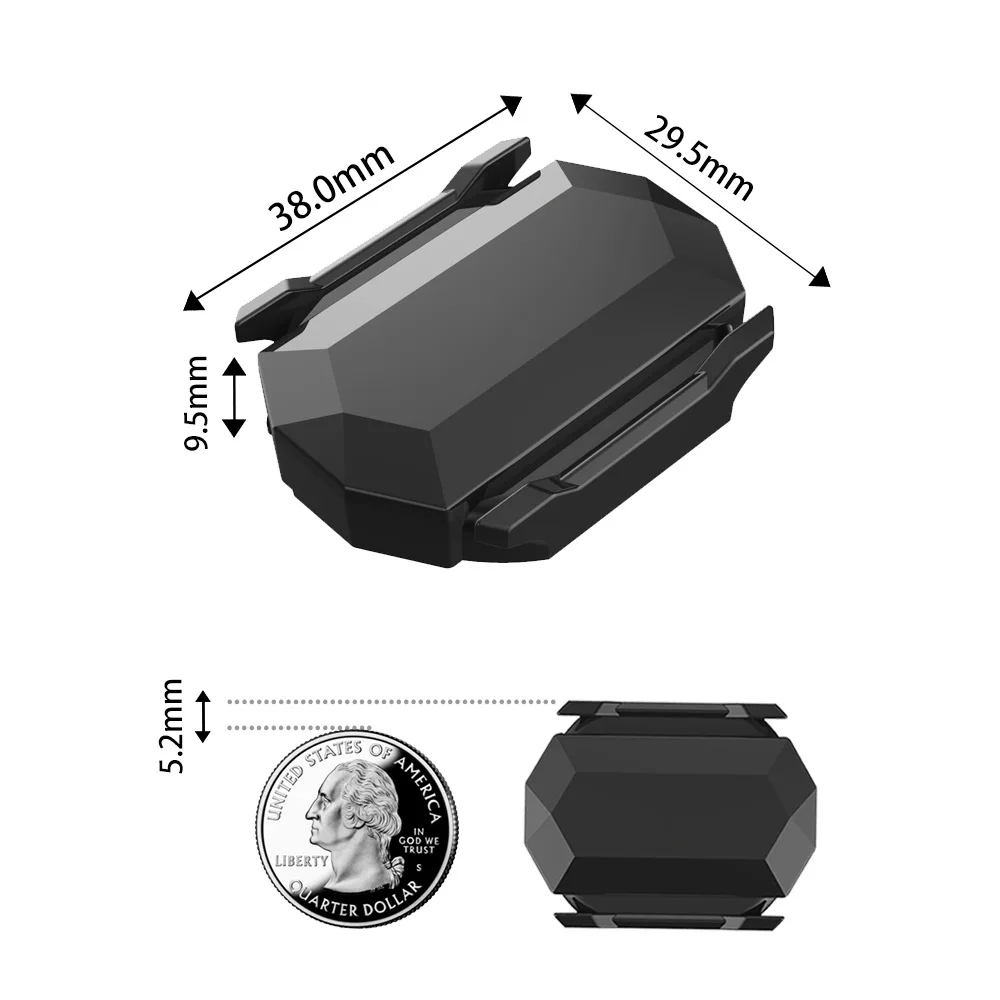 Cycplus/CIKERS датчик ускорения Каденции ANT+ Bluetooth двухрежимный совместимый gps велосипедный компьютер датчик Каденции