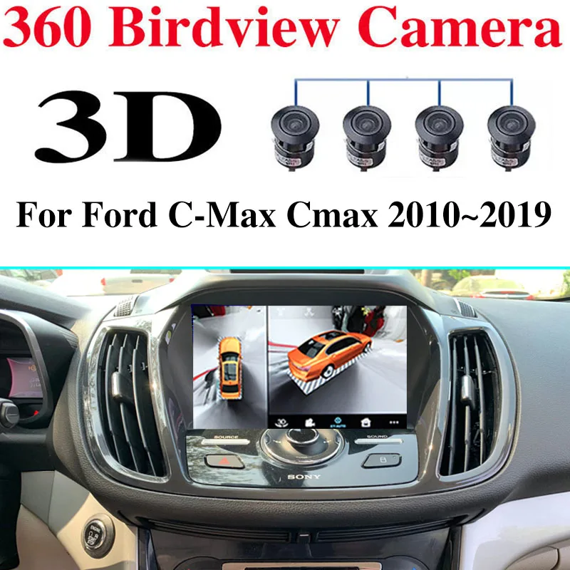 

Автомобильный мультимедийный GPS-навигатор, для Ford C-Max Cmax 2010 ~ 2019, радио, навигатор, CarPlay 360