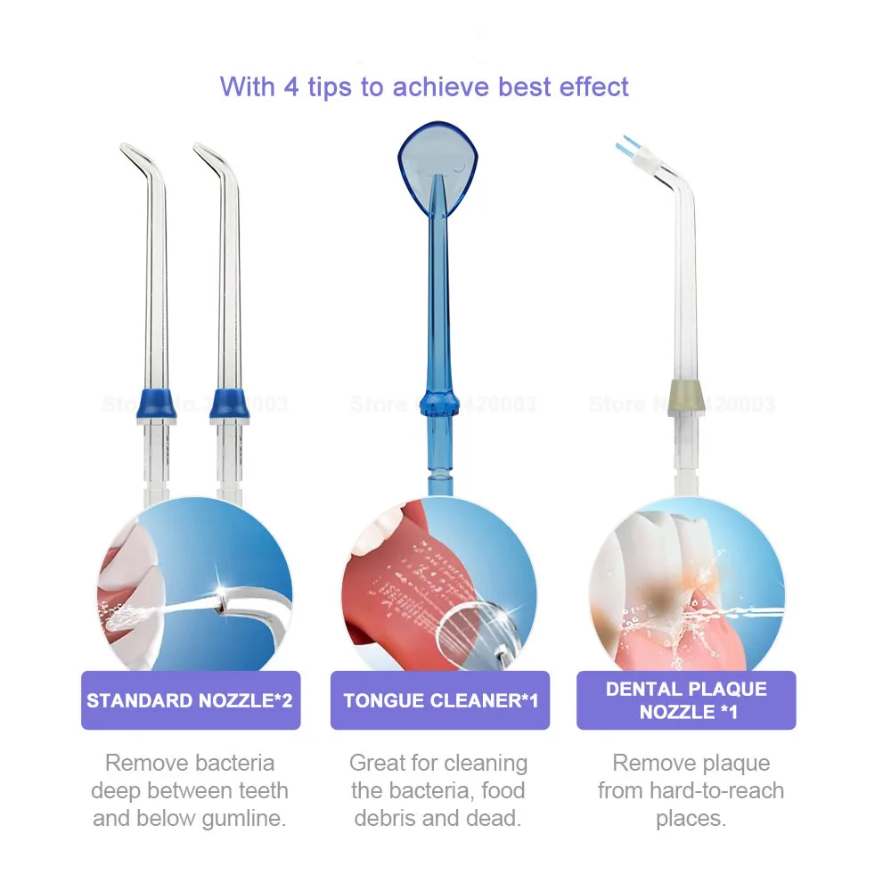 Waterpulse V400 Портативный Беспроводная Вода Flosser Ирригатор для полости рта