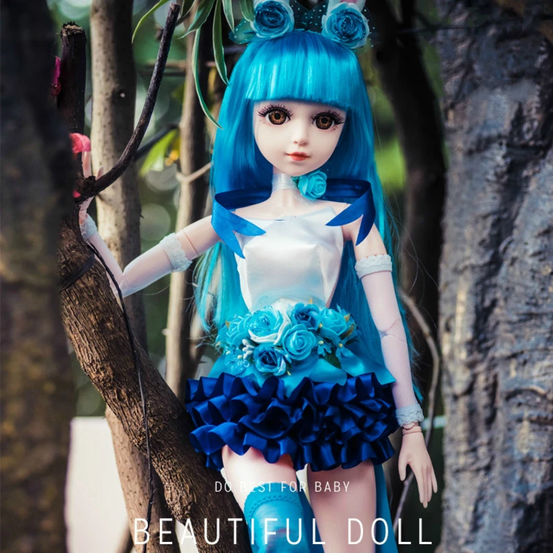 60 см Реалистичная 1/3 Bjd подвижная шарнирная кукла Мода куклы оригинальная ручная работа красивая кукла детские игрушки для девочек подарок на день рождения