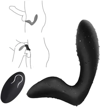 

Vibrating Prostate Massager for Man Women ,Wireless Remote Control, Rechargeable Vibrating Stimulator Plug Multi Stimulation Pat