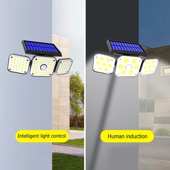 

Solar Motion Sensor Wall Light 112-132 LED Solar Light Outdoor Solar Lamp PIR Motion Sensor Solar Powered Sunlight Street Lamp