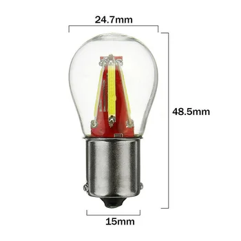 

4 COB LED Lights Lamp Bulbs Set Car Accessories 2Pcs Turn Signal Brake