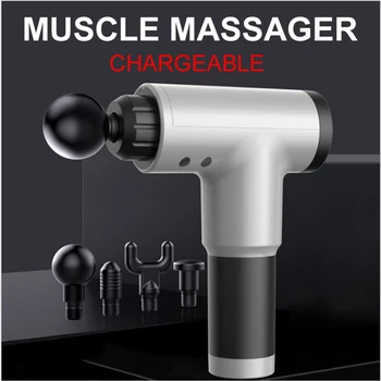 

Muscle Fitness Relaxation Fascia Gun High Frequency Silent Vibration Massage Gun Massage Physiotherapy Impact Instrument