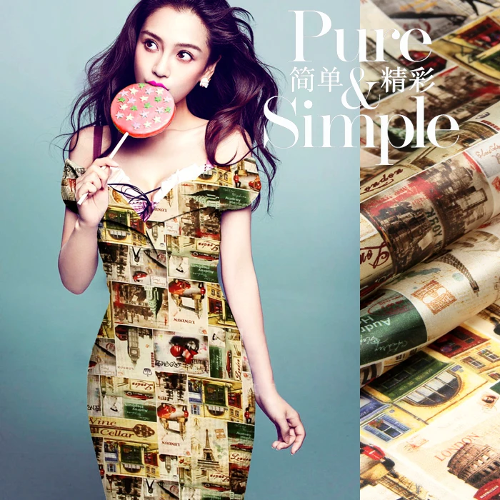 Принт шелковая органза атласная ткань 135 см ширина 14momme