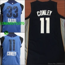 A+++ Качественная мужская одежда для взрослых#11 Майка Конли 33 Марк гасол Джерси Memphis