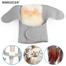 Клей Пряжка шерсть Наколенники для сохранения тепла старые холодные ноги осень и зима толстые кашемировые холодные мужчины и женщины подушки для кормления