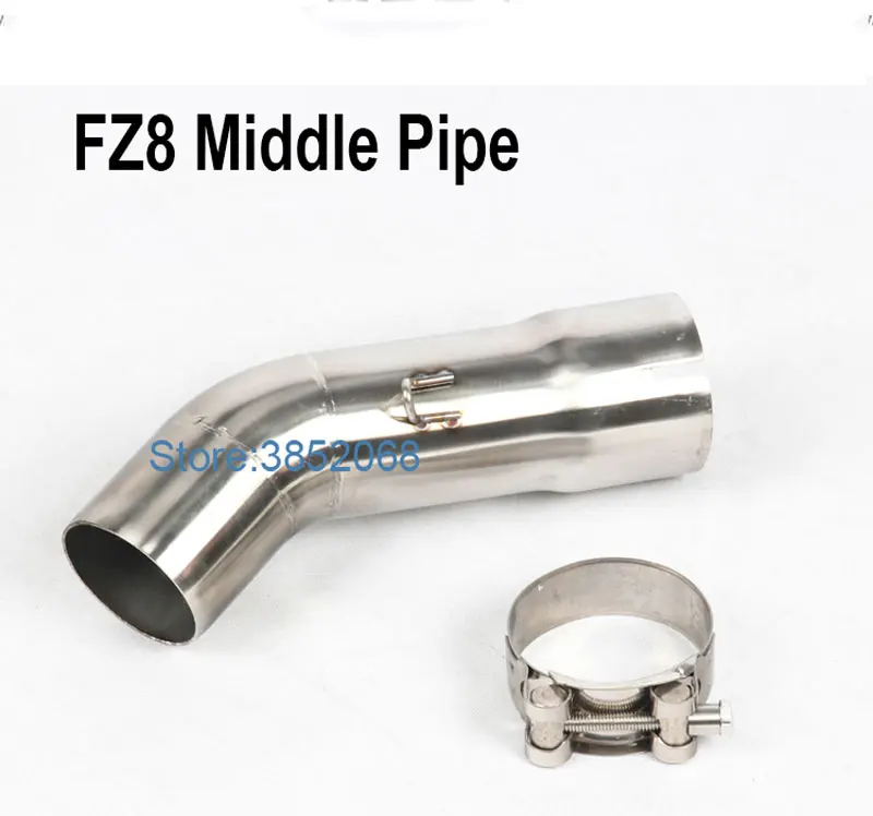 Мотоцикл выхлопная труба Mufller для FZ8N FZ8100F средняя труба адаптер с Akrapovic глушитель Escape с DB Killer