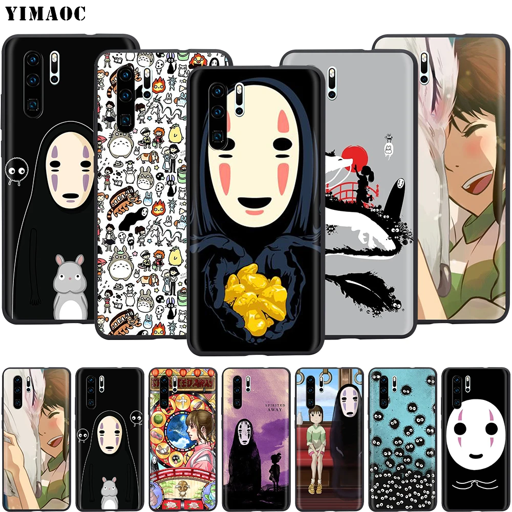 YIMAOC Spirited Away No Face Case for Huawei Mate 30 20 Honor Y7 7a 7c 8c 8x 9 10 Nova 3i 3 Lite Pro Y6 2018 P30 P smart | Мобильные