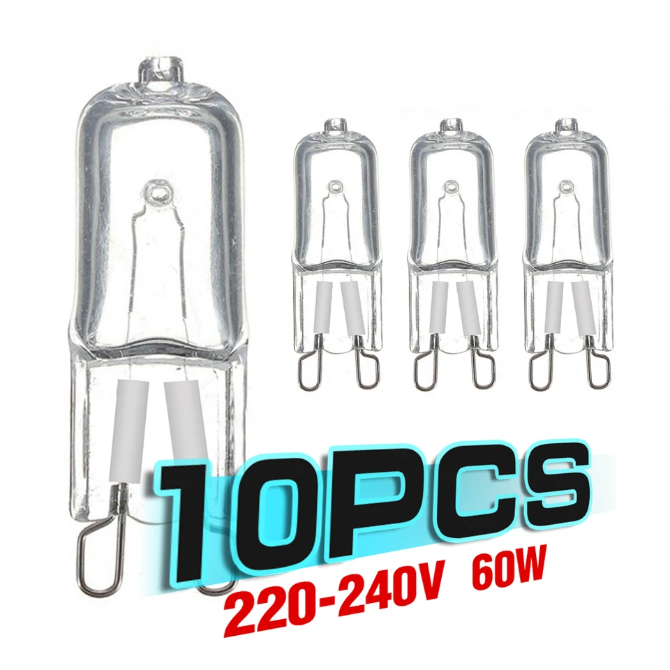 JZLBBC 5Pcs Ampoules Halogènes G9 Lampes Halogènes À Capsule