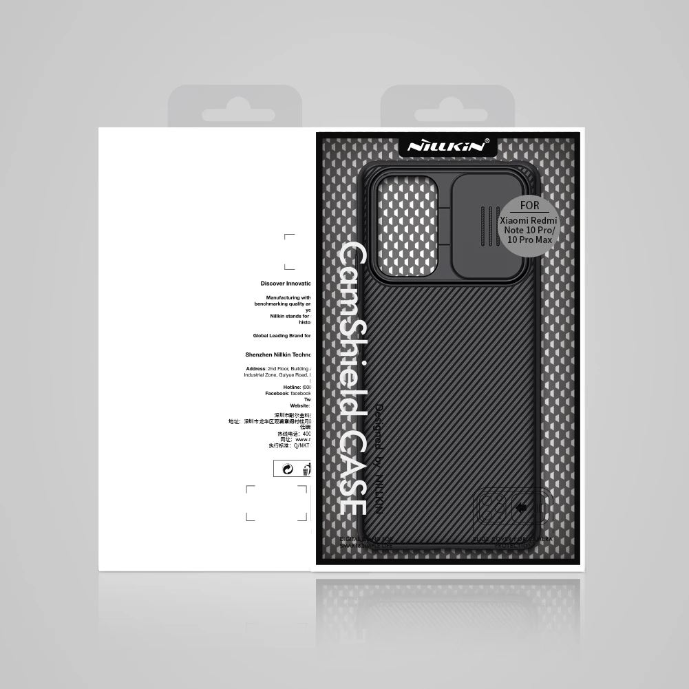 Redmi Note 9 Pro Case Nillkin Slide Camera Protection Cover for Xiaomi Redmi Note 10 Pro Max 9S 10S 4G 5G Casing