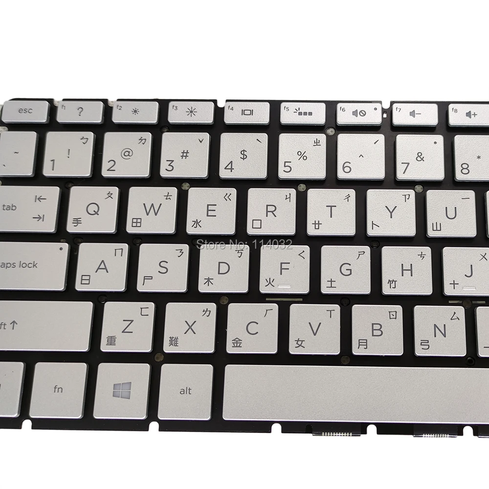 Latina Chinês Coreano Laptop pc Retroiluminação do Teclado para hp Pavlova 15-bs 15-bp 15-bw 15t-bs 17-bs 250 256 g6 L60341161 L60344-ad1 - Imagem 3