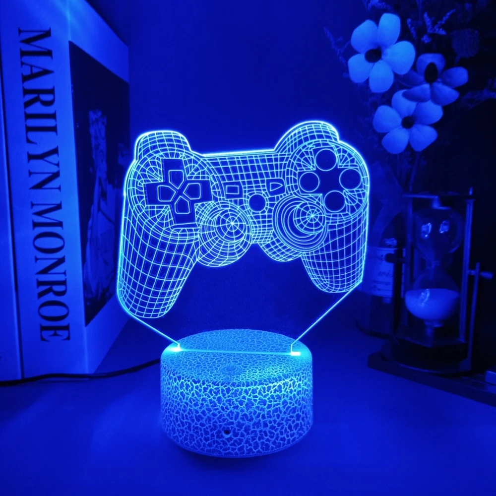 3d Led Gaming Setup Rgb Lamp Room Decoration Usb Powered Night Light ...