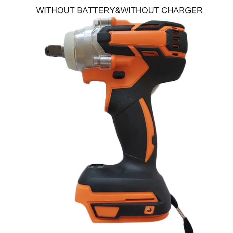 

LED Wireless Electric Wrench Rechargeable Battery Quickly Release Impact Drill Chuck Front Reverse Switch Power Tools