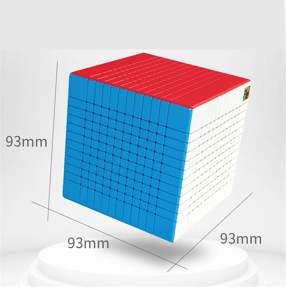 Moyu MeiLong, 12x12x12, магический куб, 12 слоев, красочный скоростной куб, профессиональная головоломка, игрушки для детей, игрушки для взрослых, cubo magico - Цвет: Colorful