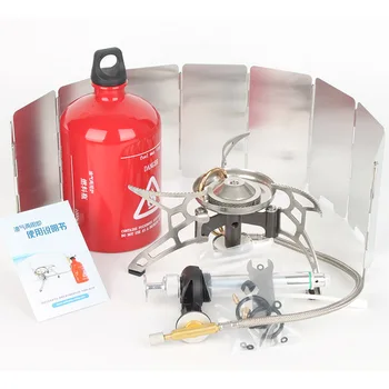 

Outdoor Gasoline Furnace Multi-function Oil-Gas Burner Dual-purpose Furnace Furnace Head Modified Alcohol Flat Gas Cooker