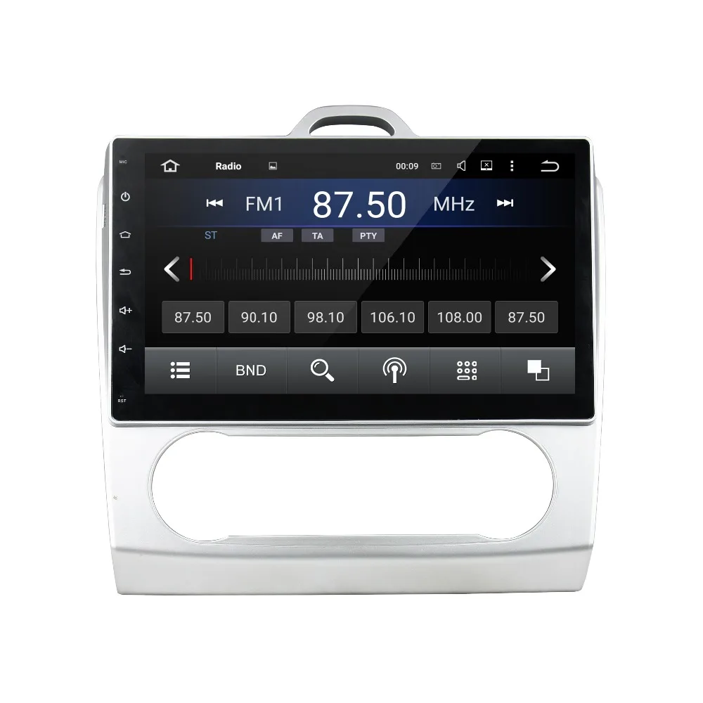 Best 10.1" Quad core 1024*600 HD screen Android 9.0 Car GPS radio Navigation for ford Mondeo Focus S-max C-Max Transit Galaxy 2