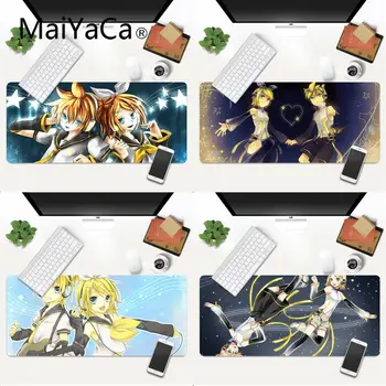 

MaiYaCa Simple Design KAGAMINE RIN VOCALOID Rubber Pad to Mouse Game Gaming Mouse Mat xl xxl 800x300mm for world of warcraft