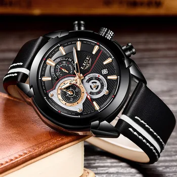 

Top quality fashion men round shaped Quartz watch black color luxury men Business waterproof Quartz Wrist watch 0917-38