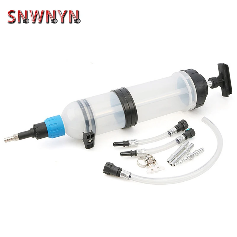 1.5L Oil Extractor Fluid Change Inspection Syringe Engine Gearbox Oil Transfer Pump Tool Car Fuel Pump