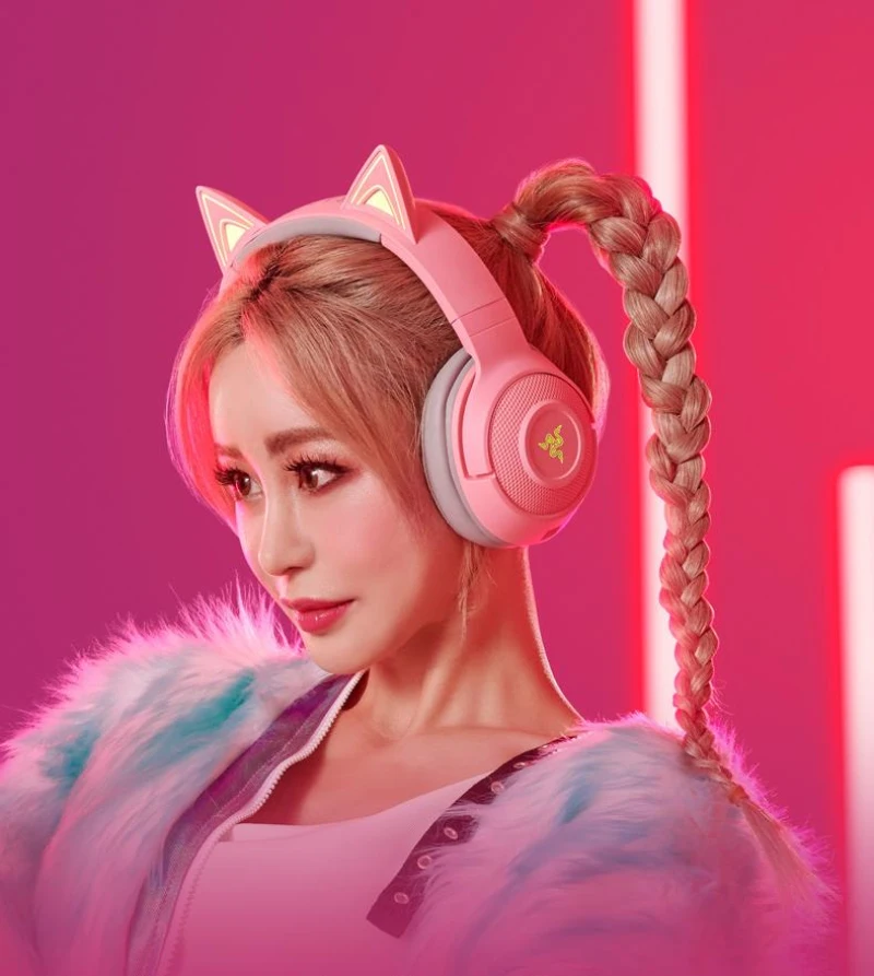 Newest Razer KRAKEN BT Kitty edition 
