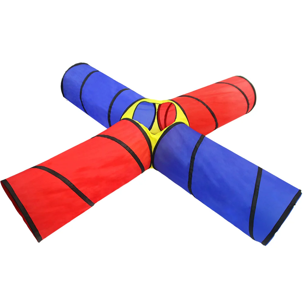 

NEW 4-way Play Tunnel Folding Portable Playpen Tent Play Yard