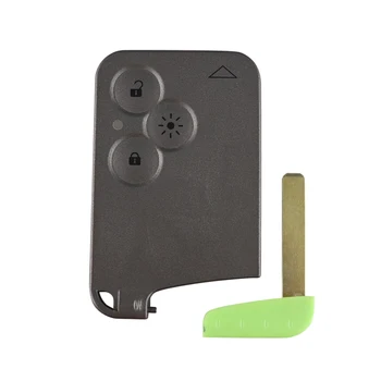 Keyforkessinserto per coperture chiave a distanza per auto inserto lama non tagliata adatto per Renault Laguna Espace lama chiave verde Smart Card lama portachiavi 3 Keyforkessinserto per coperture chiave a distanza per auto inserto lama non tagliata adatto per Renault Laguna Espace lama chiave verde Smart Card lama portachiavi - YIQIXIN inserto per coperture chiave a distanza per auto inserto lama non tagliata adatto per