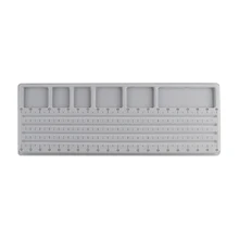 XUQIAN Hot Seling Bead Board with Bracelet Tray Beading Accessories Measuring Tool Crafts for Jewelry Making L0074