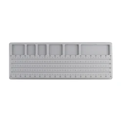 XUQIAN Hot Seling Bead Board with Bracelet Tray Beading Accessories Measuring Tool Crafts for Jewelry Making L0074