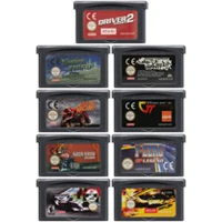 

Video Game Cartridge Console Card 32 Bits Racing Games Series For Nintendo GBA
