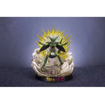 

Dragon Ball Can Light Up Cell Biochemical Humanoid Biology GK Statue PVC Action Figure Collection Model Toy M2891