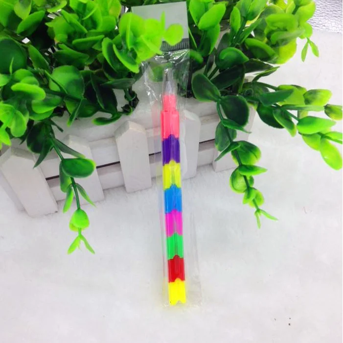 colorful 1 шт., радужные блоки, комбинированный карандаш, сменные стержневые карандаши, Детские карандаши для рисования, граффити, ручки, канцелярские принадлежности - Цвет: colorful