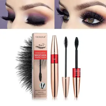 

Mascara 4D Waterproof Thick Curling Length Not Blooming Lasting Makeup Ms.must-have Fiber Mascara