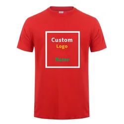 Personalized High-Quality Cotton T-Shirt with Custom Design Options - S (Red)