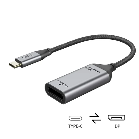 USB C to Displayport Adapter 4K 60Hz USB 3.1 Type C to DP Converter for Laptop PC Macbook Air Dell DP Adapter C331