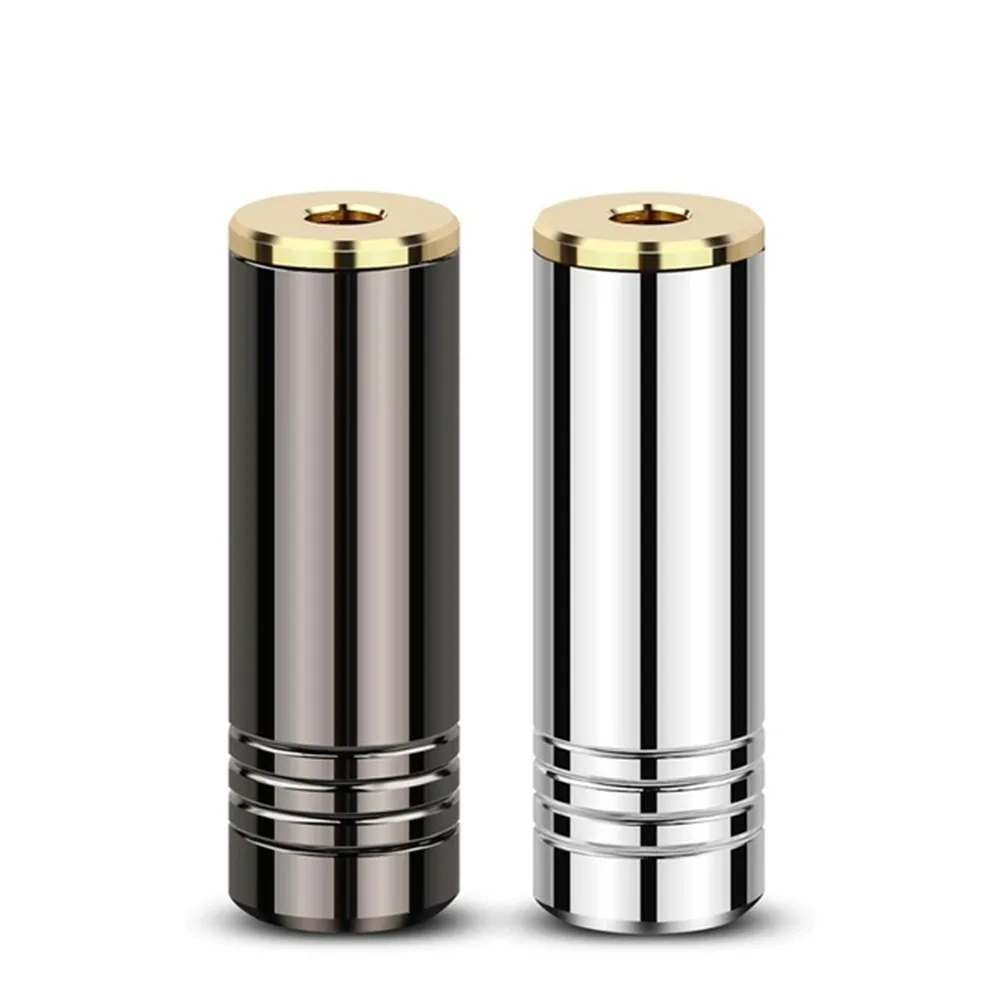 5PCS HIFI 2 5 Female Jack 4 Pole Balanced Plugs Audio Connector 2 5 Headphone Upgraded Plug Gold Mini jack Soldering Adapter