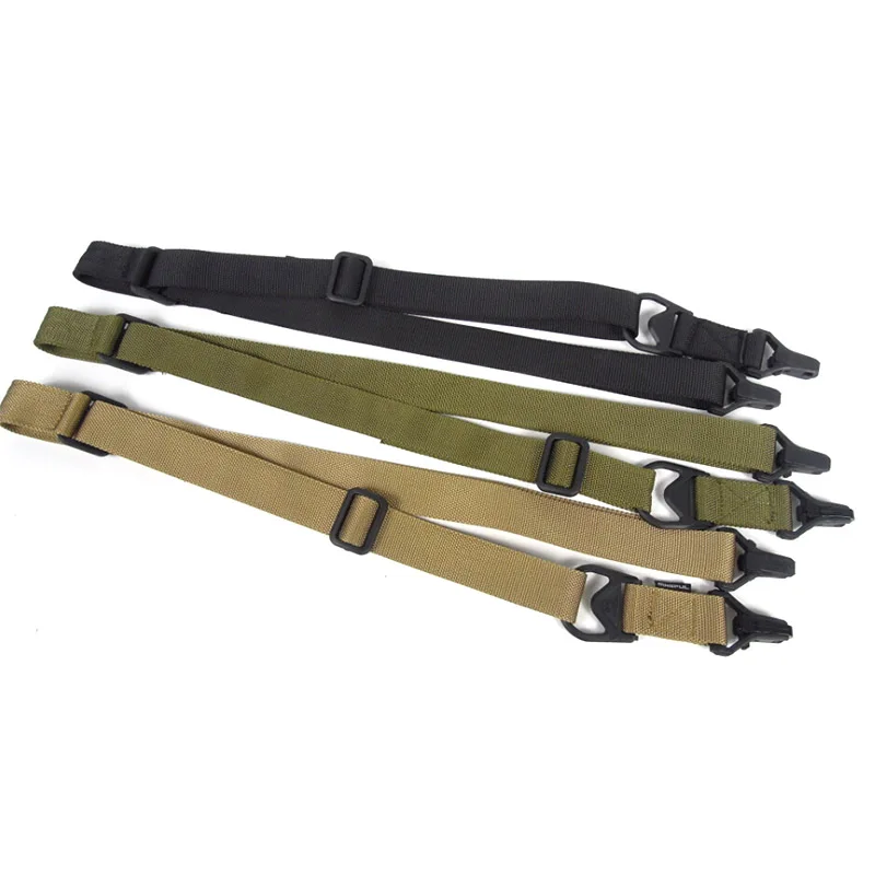 

Tactical MS3 Two 2 Points Gun Sling Strap Adjustable Nylon Airsoft Rifles Sling Belt Carry Shoulder Strap Hunting Accessories