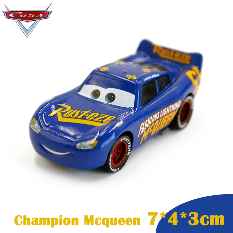 Disney Car Pixar Cars 3 Lightning McQueen Curz Ramirez Storm Jackson Large Transporter Deformation Truck Racing Track FRJ07