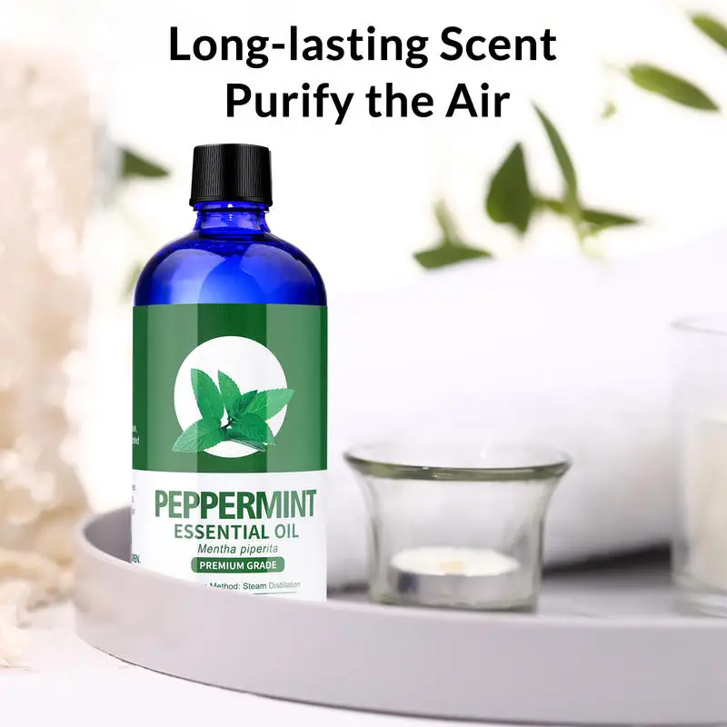 LAGUNAMOON Peppermint Essential Oils 150ml Fragrance Oil For Humidifier