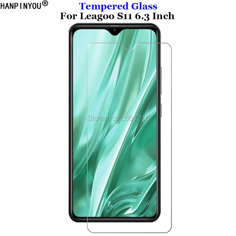 Закаленное стекло 9H 2.5D для Leagoo S11 Премиум Защитная пленка экрана телефона S 11 6 3