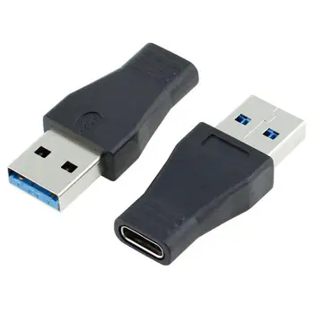 

USB 3.1 Type-C To USB3.0 A Female Adapter USB 3.0 Male To USB 3.1 Type C Female Data Converter Laptop OTG Adapter