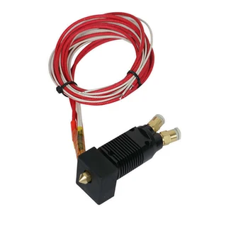 

Durable Copper 24V Filament Double Color Professional Extruder Nozzle Kit Accessories 2 In 1 Out 3D Printer For CR 10 Ender 3