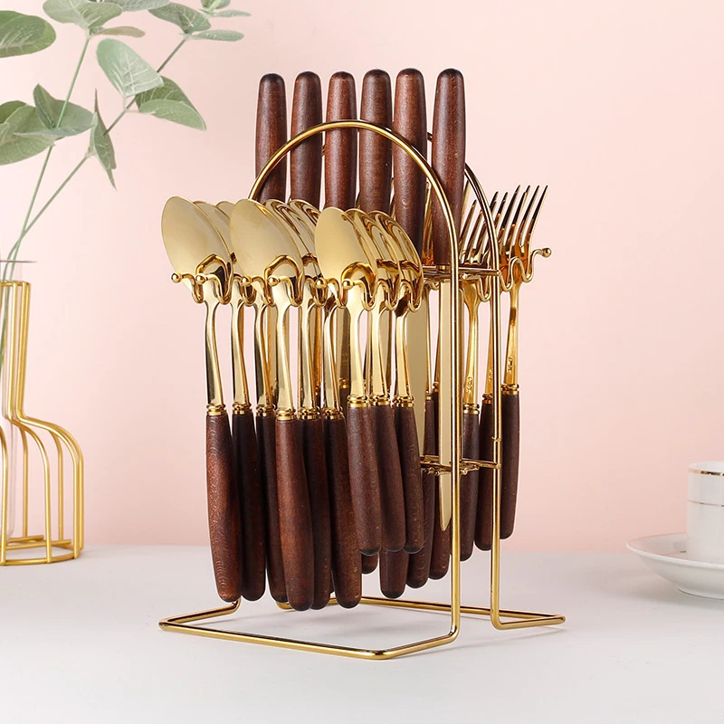 24PCS-wood