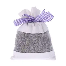 Настоящая Лаванда органические сушеные цветы Мешочки мешок Аромат Освежитель воздуха автомобиль домашний декор 72XF