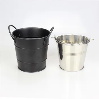 

Tableware Creative American Western Restaurant Black and White with Pattern Characteristics French Fries A