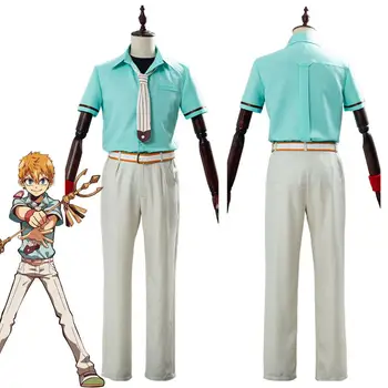 

Toilet-bound Hanako-kun Minamoto Kou Uniform Cosplay Costume Yugi Tsukasa wig Halloween Men women JK kimono costume