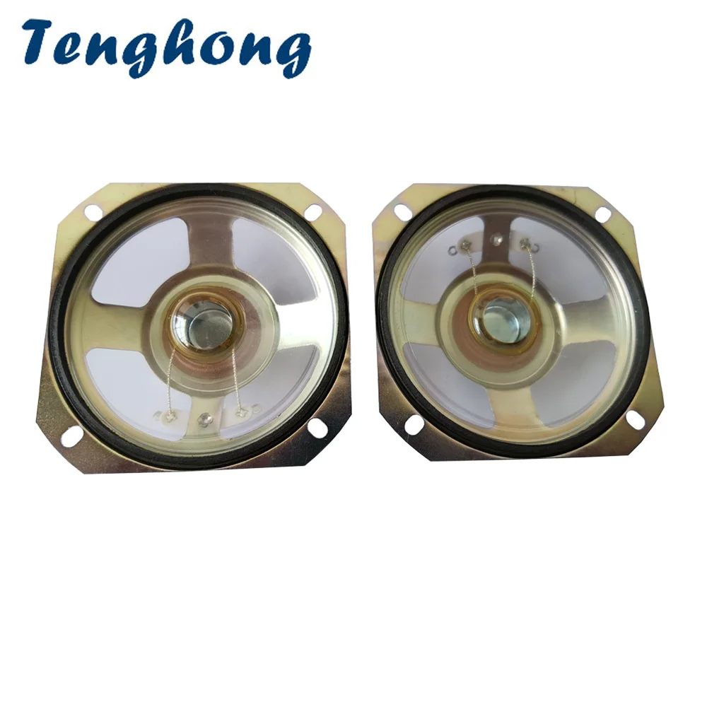 Tenghong 2 шт. 3 дюймовая модель 4 Ом Вт средняя яркость квадратный ультратонкий
